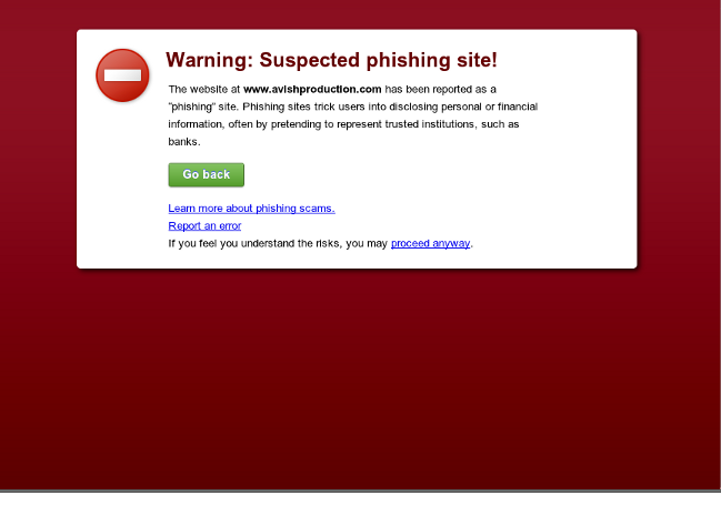 Phishing Detected